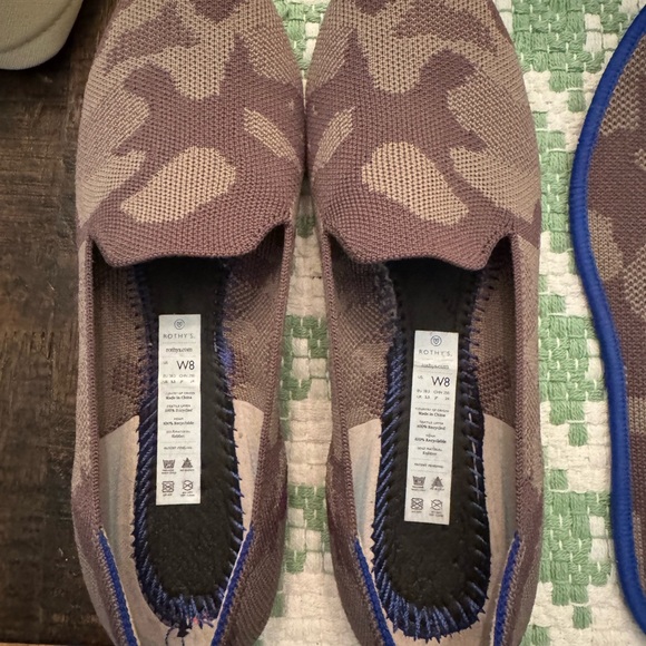 Rothy's Brown Flats with Knit Design - Picture 4 of 5